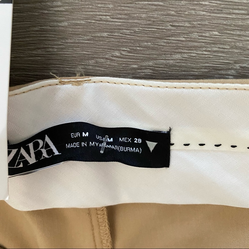 Zara Pleated Wide Leg Pants - Picture 14 of 16